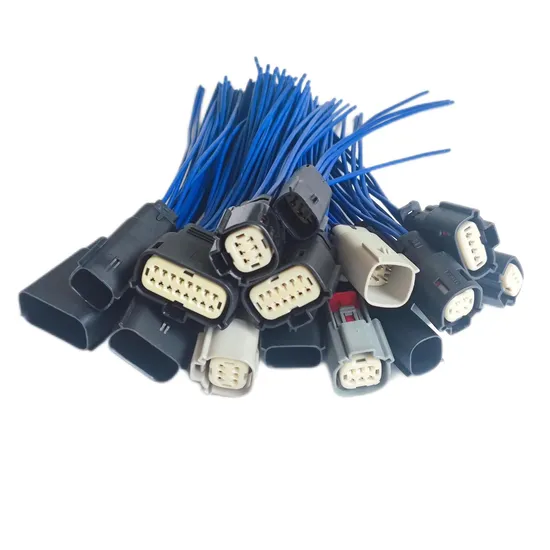 Conjunto de cables eléctricos personalizados, arnés de cableado de Motor, conjunto de cables de inyector de combustible de Terminal de arnés de cables de Motor de coche