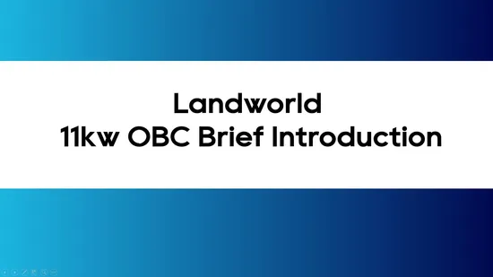 Landworld 11kw Obc encendido